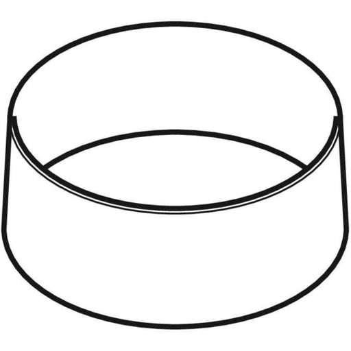 Geberit Vertriebs - PE Chromstahl-Stützring d90 Übergang PE/Guss 359.458.00.1