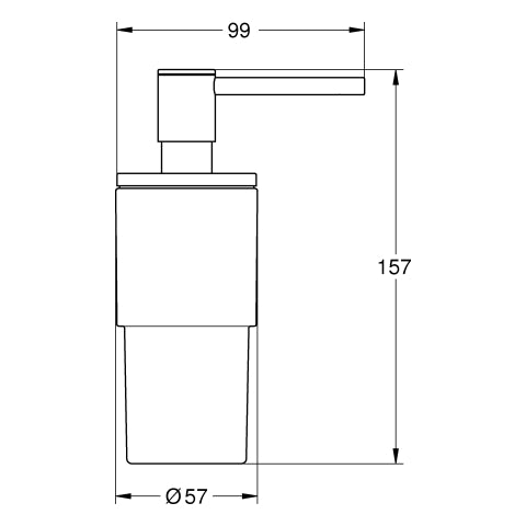 Grohe - Seifenspender Allure/Atrio 40886 warm sunset