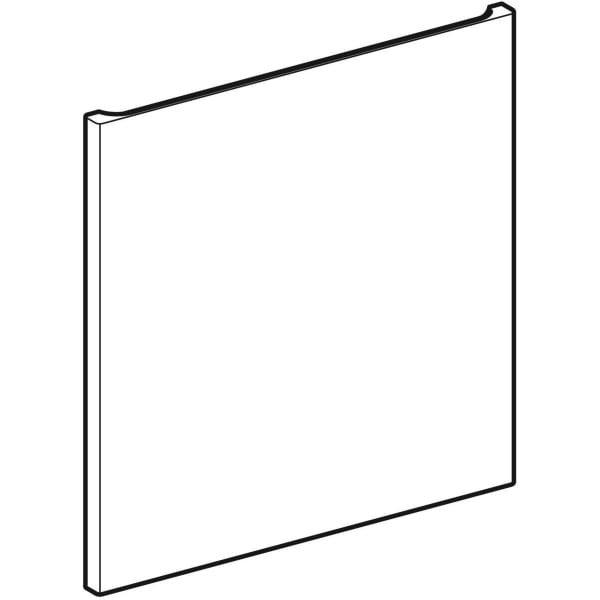 Geberit Vertriebs - Schubladenfront, weiß für RENOVA Plan WTU, zu WT B:60cm