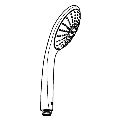 Grohe - Handbrause EUPHORIA 110 Massage 27221 3 Strahlarten chrom