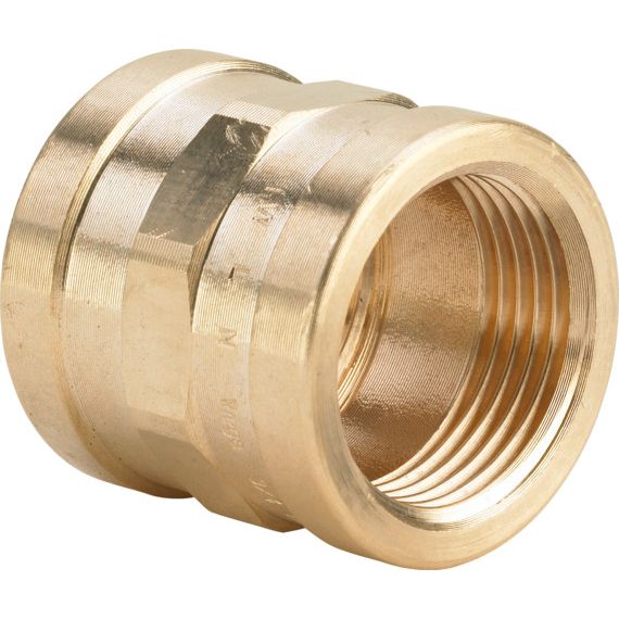 Viega - Muffe 1/2 IG 3270, Rotguss verchromt