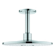 Grohe - Kopfbrauseset RAINSHOWER 310 SmartActive 26477 Deckenausl. moon white