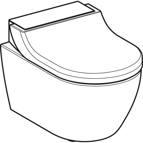 Geberit Vertriebs - Komplettanlage Wand-WC AQUACLEAN Tuma Classic WC