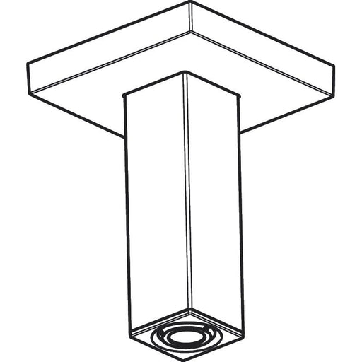 Hansgrohe - Deckenanschluss E 100mm chrom