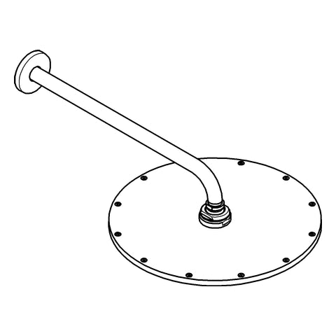 Grohe - Kopfbrauseset RAINSHOWER Cosm. 310 26066 Brausearm 380mm 9,5 l/min chrom