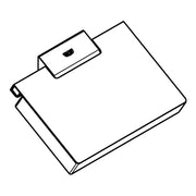 Grohe - WC-Papierhalter SELECTION CUBE 40781 Metall mit Deckel chrom