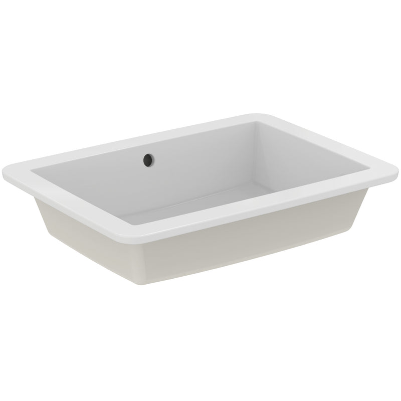 Ideal Standard - Einsatzwaschtisch STRADA, o.Hl., m.Ül., 595x435x170mm, Weiß