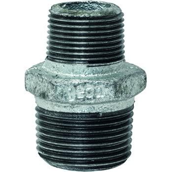 Gebo - Armaturen - Temperguss-Doppelnippel Nr.245 21/2 x 11/2 verzinkt