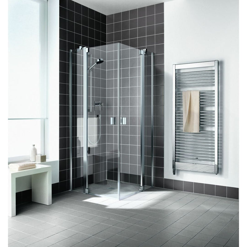 Kermi Duschdesign - Eckeinstieg RAYA EPL 09020 BV 870-900/2000 SIMG ESG klar