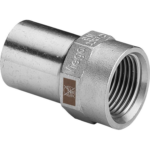 Viega - Einsteckstück TEMPONOX 1712.1 18mm x 3/4IG Stahl nichtrostend