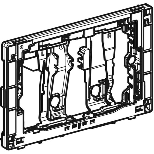 Geberit Vertriebs - Schwenkrahmen für DuoFresh Modul mit automatischer Ausl. glanzverchromt