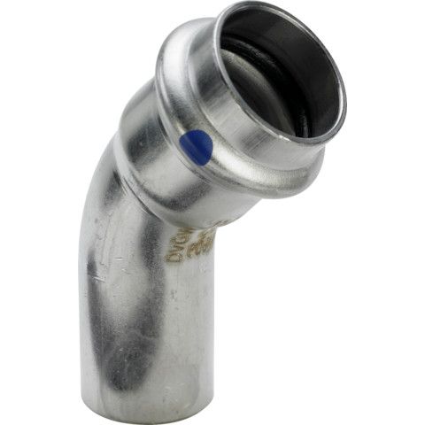 Viega - Bogen 45 Grad SANPRESS Inox 2326.1LF labsfrei 18mm