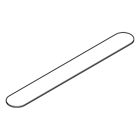 Grohe - Glasablage SELECTION 41057 für Halter 41056 weißglas