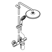Grohe - Duschsystem Tempesta 250 26672_1 Wannen-THM KB Tempesta 250 chrom
