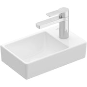 VILLEROY & BOCH - Handwaschbecken eckig 360x220mm CeramicPlus Be li 1HL oÜL unterbauf weiß