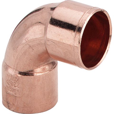 Viega - Winkel 95090 42mm, 2 Muffen, Kupfer