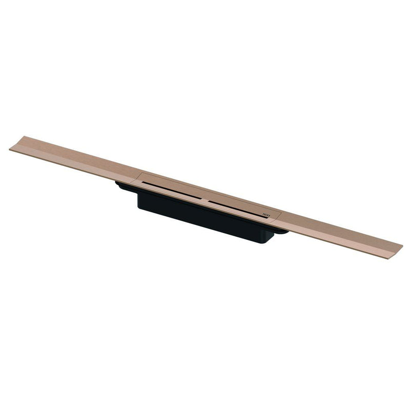 TECE SE - TECEdrainprofile Duschprofil, 900 mm, Edelstahl, Brushed Red Gold