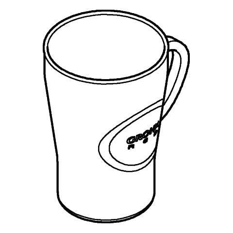 Grohe - Red Teegläser 40432 4 Stück Volumen 250 ml