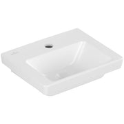 VILLEROY & BOCH - Handwaschbecken Subway 3.0 370x305mm re-eckig 1HL. o. ÜL. Stone White cplus