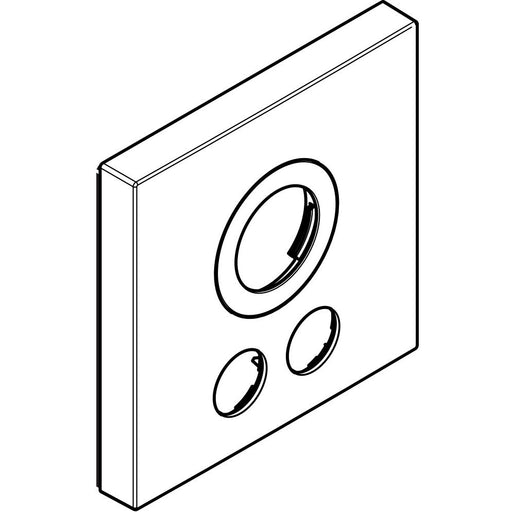 Hansgrohe - Rosette für vertauschte Anschlüsse 155x155mm TH UP ShowerSelect 2 Verbr.chr