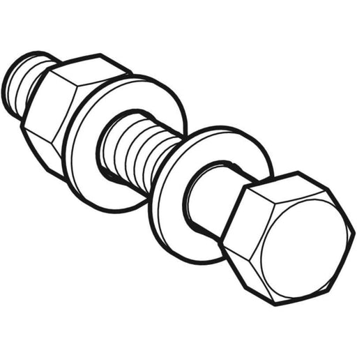 Geberit Vertriebs - Schraubenset für Flanschverbindung aus CrNi-Stahl16x60