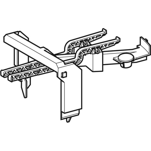 Geberit Vertriebs - Konsole mit Betätigungshebel zu AP140 2-Mengen-Spülung