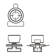 Walraven - Schellenadapter-Set Maxx zur Anbindung 1/2 Zoll