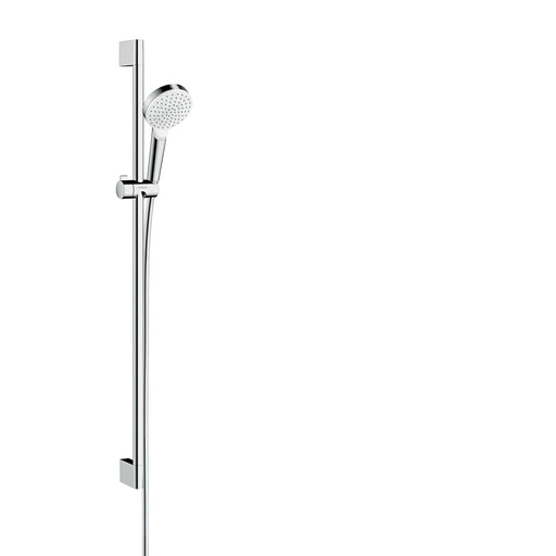 Hansgrohe - Brausenset CROMETTA 1jet EcoSmart 9 l/min/UNICA 900mm weiß/chrom