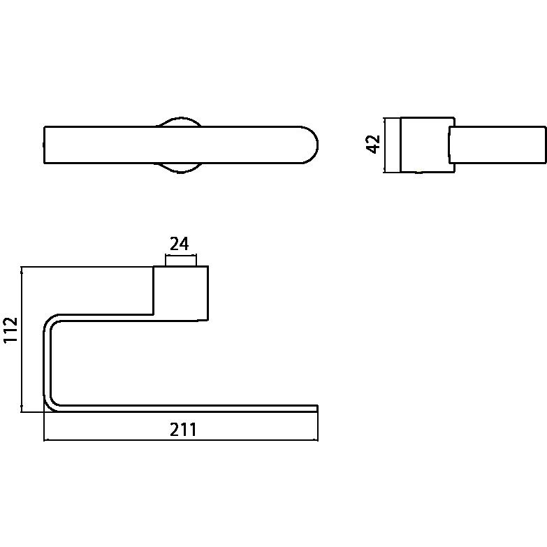 EMCO Bad - Handtuchring fino 00100 re offen chr