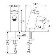 SCHELL - Selbstschluß-WT Armatur PURIS SC Kaltwasser chrom