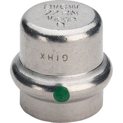 Viega - Verschlusskappe SANPRESS Inox 2356 54mm Edelstahl