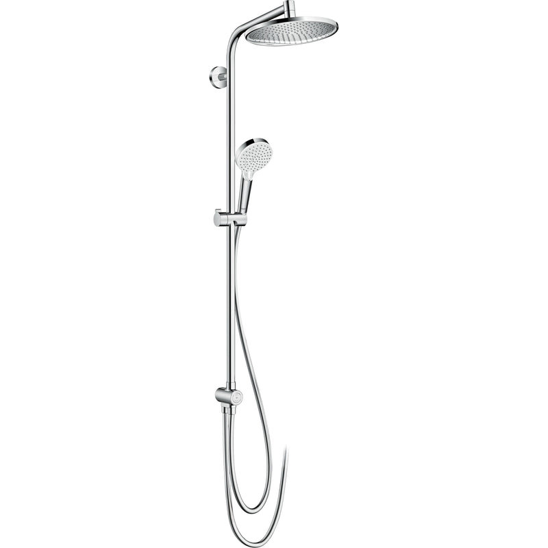 Hansgrohe - Showerpipe CROMETTA S 240 Reno EcoSmart chrom