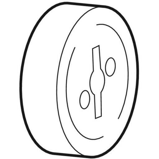 Geberit Vertriebs - PE Verschlusskappe für Reinigungsstücke 45Gr d110 367.809