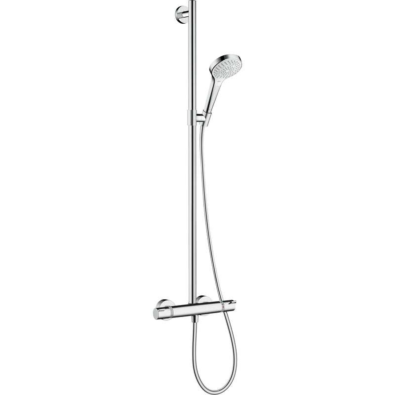 Hansgrohe - Showerpipe CROMA Select S Multi SemiPipe weiß/chrom