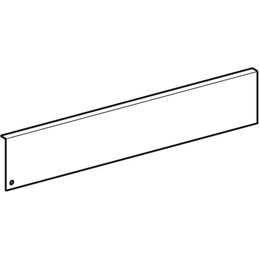 Geberit Vertriebs - Rw. Abdeck. Wandboard, weiß, ACANTO zu Art.-Nr.: 500.617.01.2