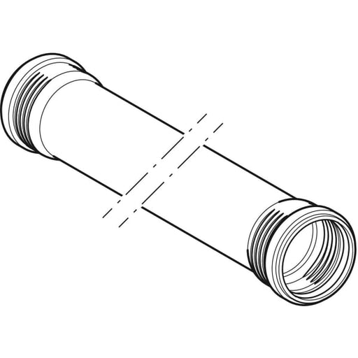 Geberit Vertriebs - Silent-Pro Rohr mit 2 Muffen d90mm L300cm