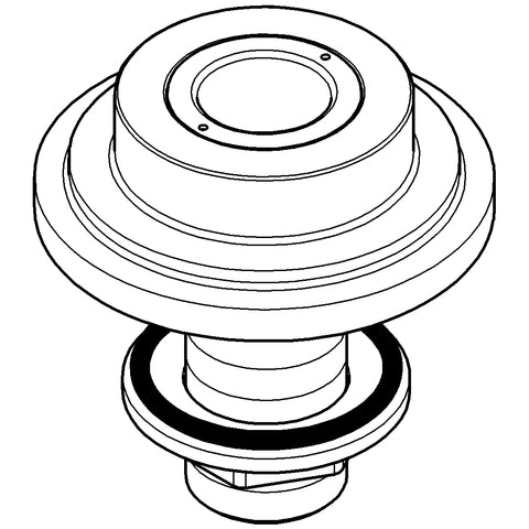 Grohe - Schlauchdurchführung 47668 f. HB Atrio 3-und 4-Loch Wannenk. chrom