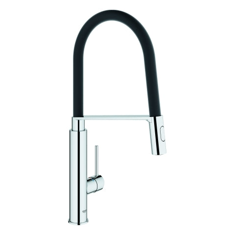 Grohe - Einhand-Spültischbatterie CONCETTO 31491 ausziehbare Profibrause chrom