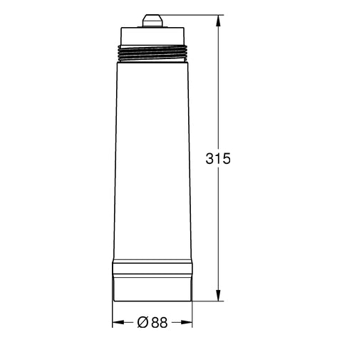 Grohe - BLUE BWT-Austauschfilter 40430 Kapazität 1500 Liter