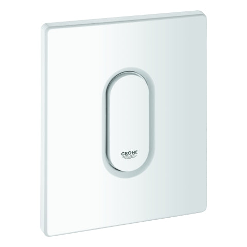 Grohe - Abdeckplatte 42380 mit Drucktaste alpinweiß