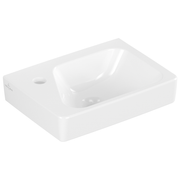 VILLEROY & BOCH - HWB Architectura 360x260mm re-eckig BP re 1HL. o. ÜL. Weiß Alpin cplus