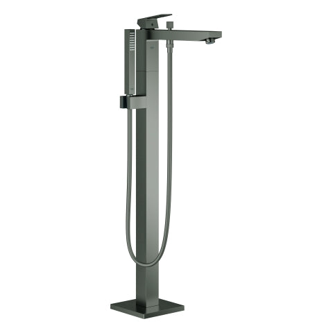 Grohe - EH-Wannenbatterie EUROCUBE 23672_1 FMS Bodenmontage hard graphite gebürstet