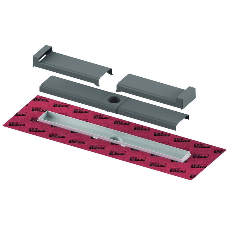 TECE SE - TECEdrainline-Evo Duschrinne, farbig beschichtet, weiß matt, 800 mm
