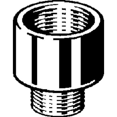 Viega - Reduzierstück 3242 rund 1/2 AG x 3/8 IG Rotguss