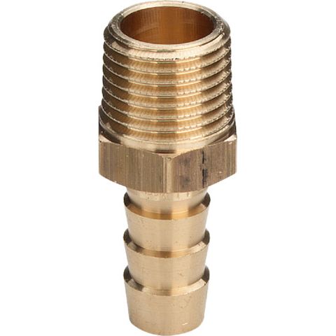 Viega - Schlauchtülle 1845 3/8 AG x 3/8 Messing