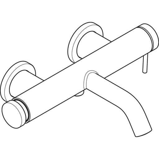Hansgrohe - TECTURIS S Einhebel-Wannenarmatur AP mattschwarz