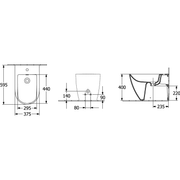 VILLEROY & BOCH - Bidet Subway 3.0 Oval bodenstehend Weiß Alpin