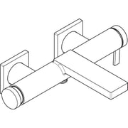Hansgrohe - TECTURIS E Einhebel-Wannenarmatur AP mattschwarz