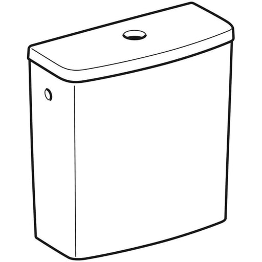 Geberit Vertriebs - Renova Nr.1 Aufsatz-Keramik-SPK 3/6l, Zweimengenspülung, weiß, Tect, NEU