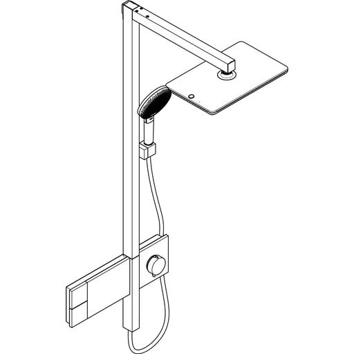 Hansgrohe - Showerpipe Raindance Alive Q 210/340 1jet mit Thermostat chrom